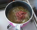 やわらか牛肉＆ふわふわ卵の中華スープ作り方2写真