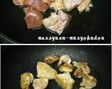 ■　アジアン風・チキンのサテソース丼　■作り方2写真