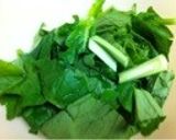 おいしい生野菜♡小松菜のナムル作り方1写真