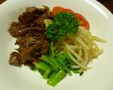 お手軽ステーキ丼わさび味！作り方4写真