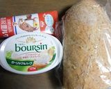 練乳でコーティング、クリームチーズサンド作り方1写真