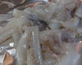 イカワタホイル焼き　ニンニクネギ味噌味作り方13写真