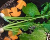 簡単湯豆腐　キノコたっぷり作り方5写真