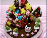 * ヘクセンハウス ★ お菓子の家♪作り方20写真