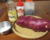 炊飯器でさつま芋と塩麹の　ほっくり煮作り方1写真