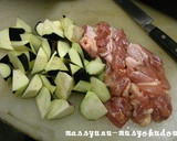 ■こく旨！鶏肉と茄子のオイバター照り焼き作り方1写真