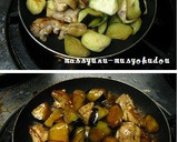 ■こく旨！鶏肉と茄子のオイバター照り焼き作り方3写真