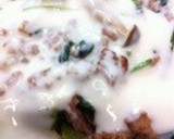 ほうれん草と挽肉の和風ドリア☆作り方5写真