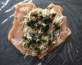レンジで！　たっぷり生姜のチキンロール作り方3写真