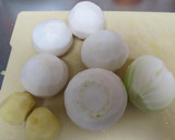 あったかやさしい☆かぶのスープ作り方1写真