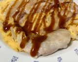 簡単　たらこ焼き（お好み焼き）２枚分作り方7写真