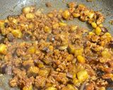 とろ〜り温玉＆ひき肉とナスのチーズ丼作り方7写真