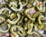 🟢ゴーヤと🐷ハラミと厚揚げのスタミナ味噌炒め作り方6写真