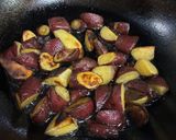 かんたん　パリッ　大学いも作り方7写真