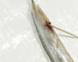 うちの☆ししゃも・小型魚❣下処理は爪楊枝作り方11写真