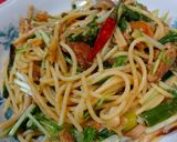 一期一会の鯖味噌パスタ作り方3写真