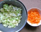 キャベツと鶏胸肉のモリモリおかずサラダ作り方4写真