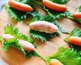 ポキポキウィンナーの大葉天ぷら作り方3写真
