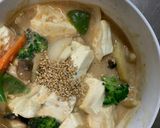 お一人様クリーミー梅炒飯味豆腐野菜炒め作り方22写真