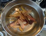 新玉葱の関西風肉うどん　木の芽作り方1写真