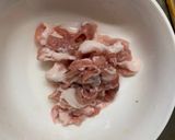 簡単和風味噌クリーム味回鍋肉青椒肉絲風作り方1写真