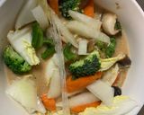 お一人様クリーミー味噌レモン味豆腐野菜炒作り方16写真