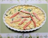 簡単今日の夕飯！カニカマ法蓮草グラタン作り方9写真
