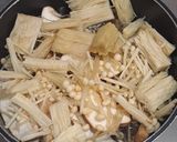 味噌味 きの子汁作り方1写真