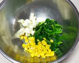 ほうれん草とクリームチーズのサラダ作り方2写真