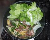 すき焼き風うどん♪簡単牛肉白菜豆腐作り方5写真
