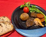 牛スネ肉のワイン煮込み♪♪作り方7写真