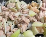 鶏肉と玉ねぎの塩昆布炒め作り方3写真