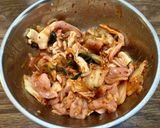 【糖尿病】豚ロースキムチ丼作り方4写真