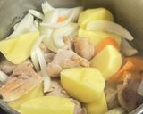 塩こうじで極上やわらか★出汁染みる塩鶏肉じゃが作り方7写真
