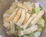 白菜と油揚げのさっと煮作り方5写真