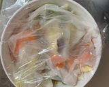 お一人様簡単オイ梅味根菜たっぷり野菜炒作り方13写真