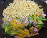 カラフル野菜のペペロンチーノ作り方5写真