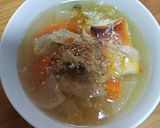 冷蔵庫一掃！セロリ入ごまごまサムゲタン作り方7写真