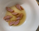 お一人様レンジ洋風棒棒鶏味豚平焼き風作り方3写真