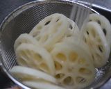 レンコンの挟み照り焼き作り方5写真