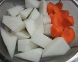 大根と里芋の煮物作り方1写真
