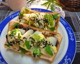 じゃが芋とブロッコリーの海苔紫蘇トースト作り方6写真