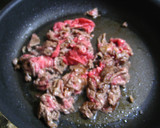 牛肉とごぼうのすき焼き風煮。お弁当にも！作り方2写真