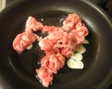 簡単中華♪青菜と牛肉のとろ～りあんかけ♪作り方5写真