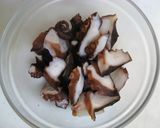 蛸の梅紫蘇風炊込みごはん作り方1写真
