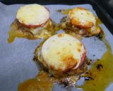 簡単でウマ!ハンバーグonトマト&チーズ作り方9写真