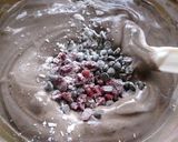チョコとクランベリーのブラックシフォン♡作り方11写真