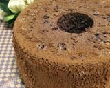 チョコとクランベリーのブラックシフォン♡作り方16写真