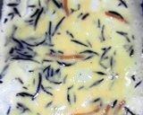 ひじきの入った玉子焼き作り方2写真