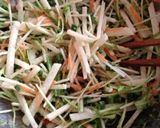 大根と万能ねぎの胡麻味噌さらだ作り方5写真
